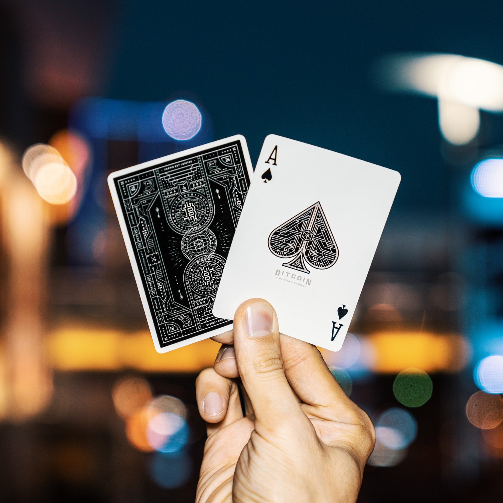Bitcoin Playing Cards - Black Edition – ipo52