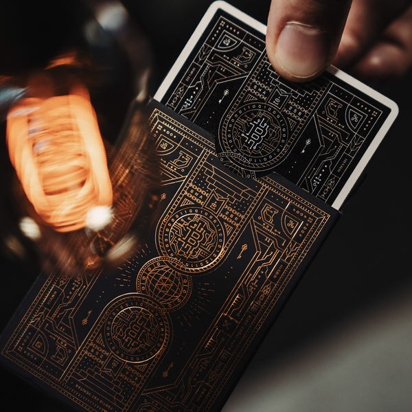 Bitcoin Playing Cards - Black Edition