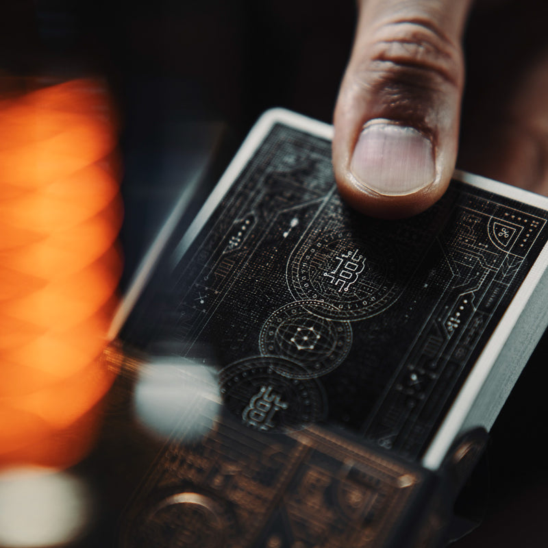 Bitcoin Playing Cards - Black Edition
