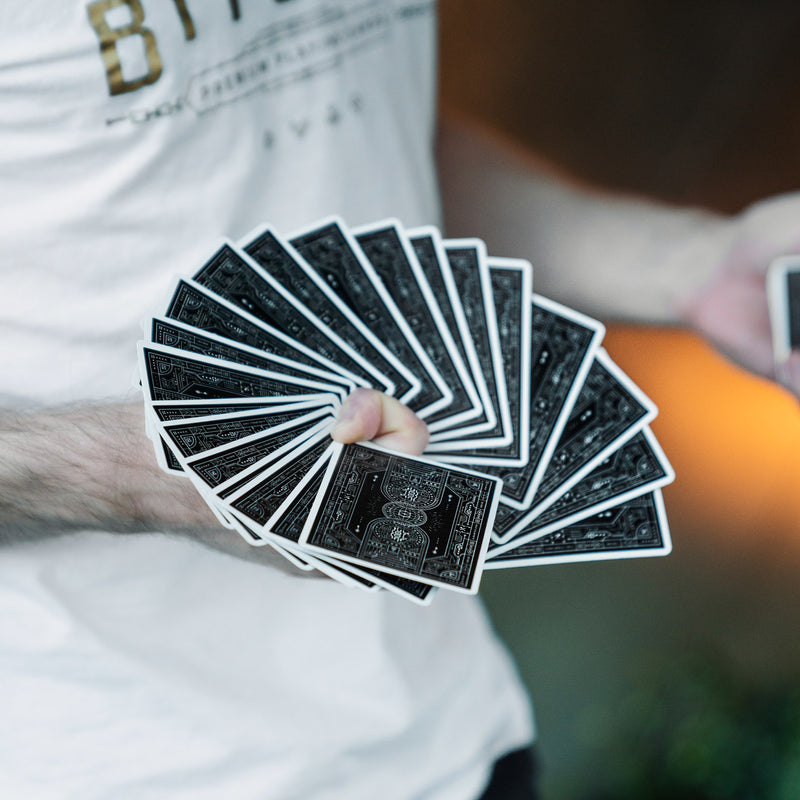 Bitcoin Playing Cards - Black Edition